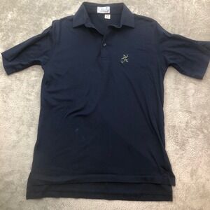 Pickering Active Sportswear Polo Shirt Mens Medium Lisle‎ Cotton Golf